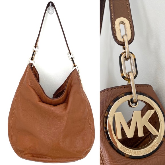 Michael Kors Fulton Acorn Hobo Bag - Picture 2 of 10